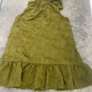 Impressions Boutique Olive Green Size M Dress